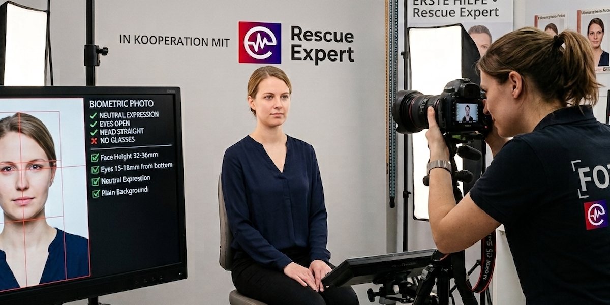 passfoto-biometrisch Biometrisches Passfoto in der Fahrschule